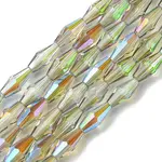 Transparent Electroplate Glass Beads