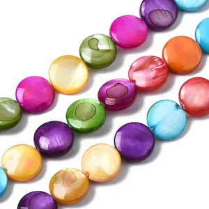 Natural Freshwater Shell Beads Strands