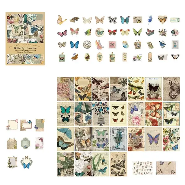 Scrapbook Paper and Sticker Kit