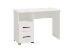 Zásuvkový psací stůl vernon - bílá