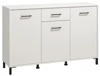 Kombinovaná komoda 3d1z lucida - bílá