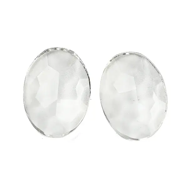 Transparent K5 Glass Cabochons