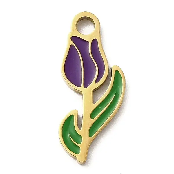 304 Stainless Steel Enamel Pendants