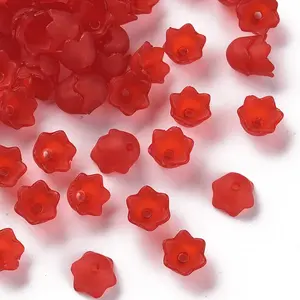 Transparent Acrylic Beads Caps
