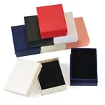 Rhombus Textured Cardboard Gift Storage Boxes