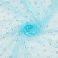 Snowflake Pattern Nylon Fabric
