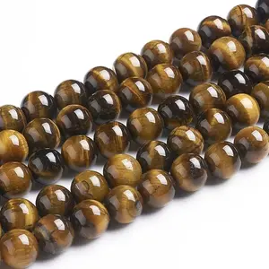 Round Tiger Eye Beads Strands