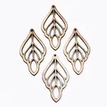 Unfinished Hollow Wood Big Pendants