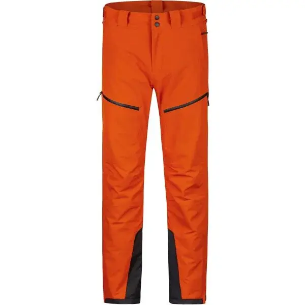 Hannah WIEL Pánské lyžařské kalhoty, oranžová, velikost