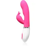 PRETTY LOVE Felix Pink vibrátor se stimulátorem klitorisu 20.5 cm