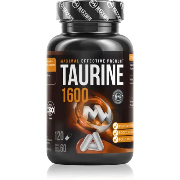 Maxxwin Taurine 1600 podpora sportovního výkonu 120 cps
