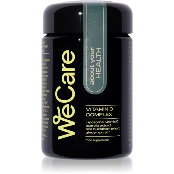 WeCare HEALTH Vitamin C Complex kapsle pro podporu imunitního systému 60 cps