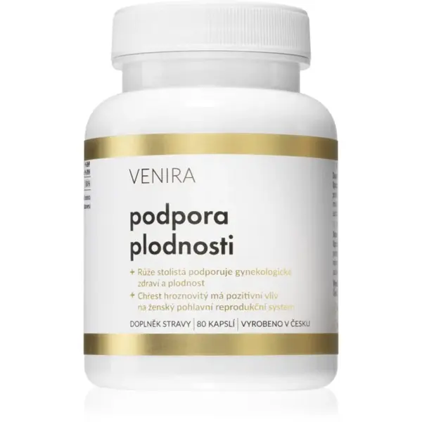 Venira Podpora plodnosti kapsle pro podporu plodnosti pro ženy 80 cps