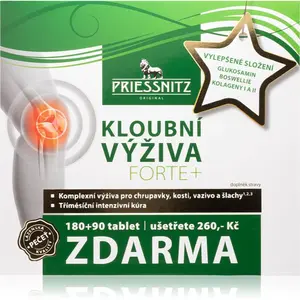 Priessnitz Kloubní výživa FORTE+ tablety pro výživu kloubů a chrupavek 270 tbl
