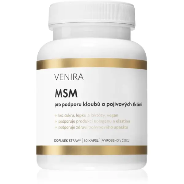 Venira MSM kapsle pro podporu normálního stavu kloubů 80 cps