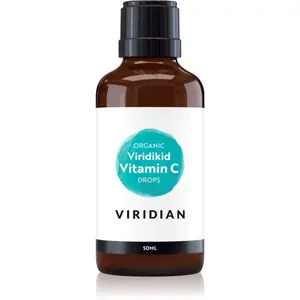 Viridian Nutrition Organic Viridikid Vitamin C Drops kapky pro posílení imunity pro děti 50 ml