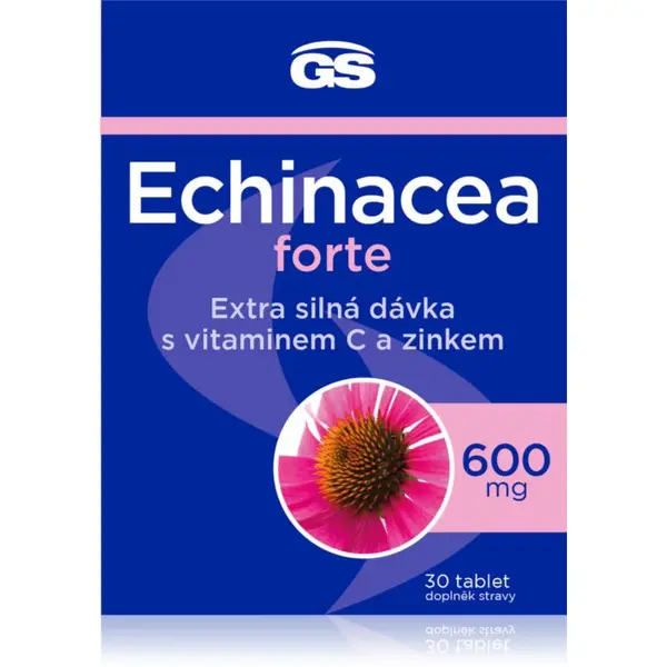 GS Echinacea Forte tablety pro podporu imunitního systému 30 cps