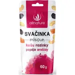 Allnature Svačinka Mlsoun směs ořechů a sušených plodů 60 g