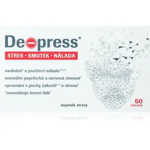 De-press Stop špatné náladě tobolky pro duševní pohodu 60 cps
