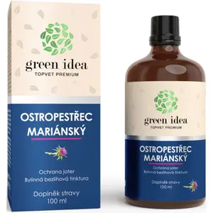 Green Idea Ostropestřec mariánský bezlihová tinktura 100 ml