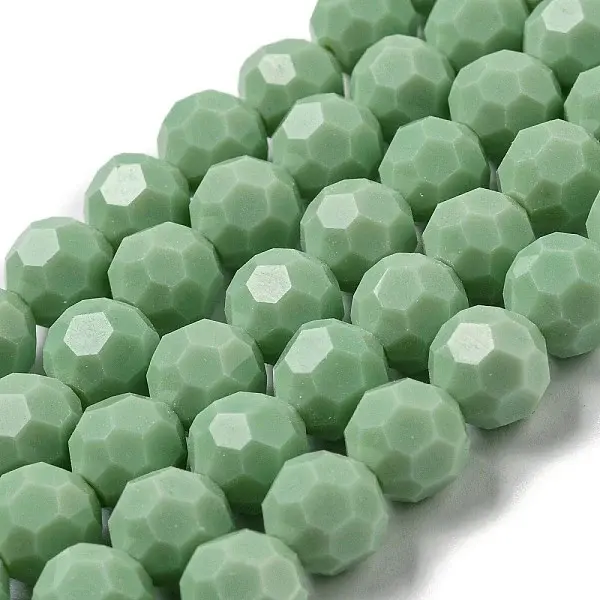 Opaque Glass Beads Stands