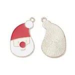 Christmas Alloy Enamel Pendants