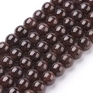 Natural Garnet Bead Strands