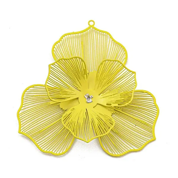 Spray Printed 430 Stainless Steel Big Pendants