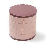 Rotatable 4-Layer Plastic Jewelry Storage Box
