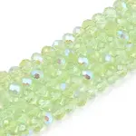 Electroplate Glass Beads Strands