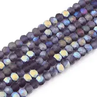 Transparent Glass Beads Strands