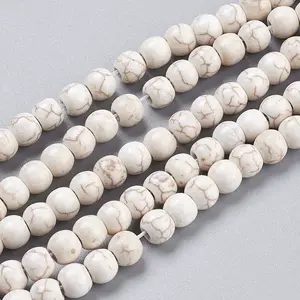 Synthetic Magnesite Beads Strands