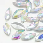 Pointed Back Glass Rhinestone Cabochons