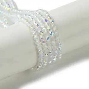 Electroplated Glass Beads Strands