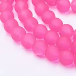 Transparent Glass Bead Strands