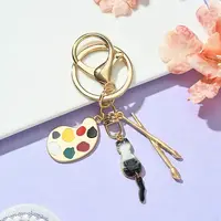Alloy Enamel Keychain