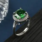 925 Sterling Silver Micro Pave Cubic Zirconia Finger Rings