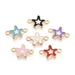 Alloy Enamel Connector Charms