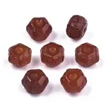 Carved Natural Agate Beads Strands