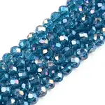 Electroplate Glass Beads Strands