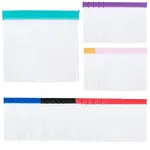 35Pcs 7 Colors EVA Plastic Zip-lock Bags