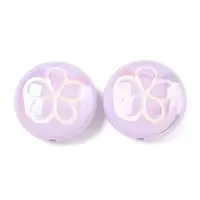 2Pcs UV Plating Acrylic Beads