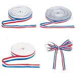 65 Yards 3 Sizes Three Tone Polyester Ribbon