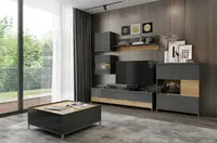 Malý obývací pokoj orfea - šedá/ořech pacific