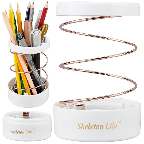 ABS Plastic Hollow Out Pencil Holder