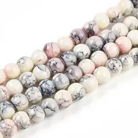 Baking Painted Glass Beads Strands