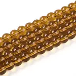 Transparent Glass Beads Strands