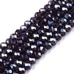 Electroplate Glass Beads Strands