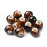 Bright Glazed Porcelain Beads