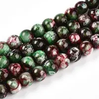 Baking Painted Glass Beads Strands
